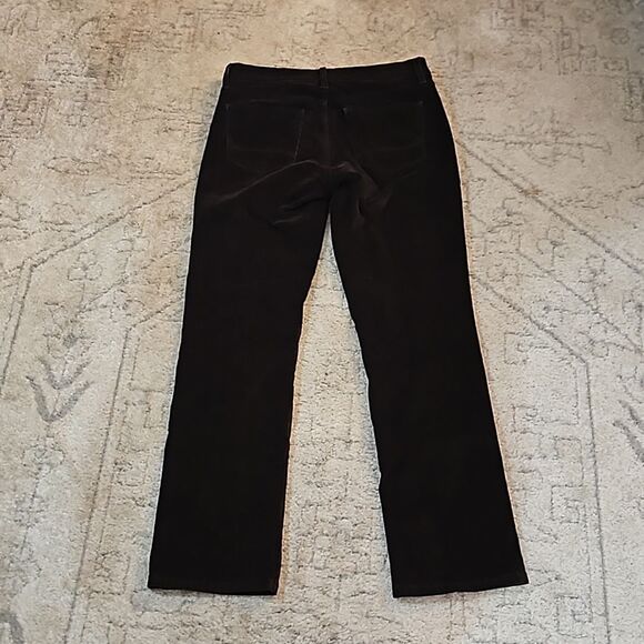 NYDJ Chocolate Micro Corduroy jeans size 8P - Picture 4 of 12